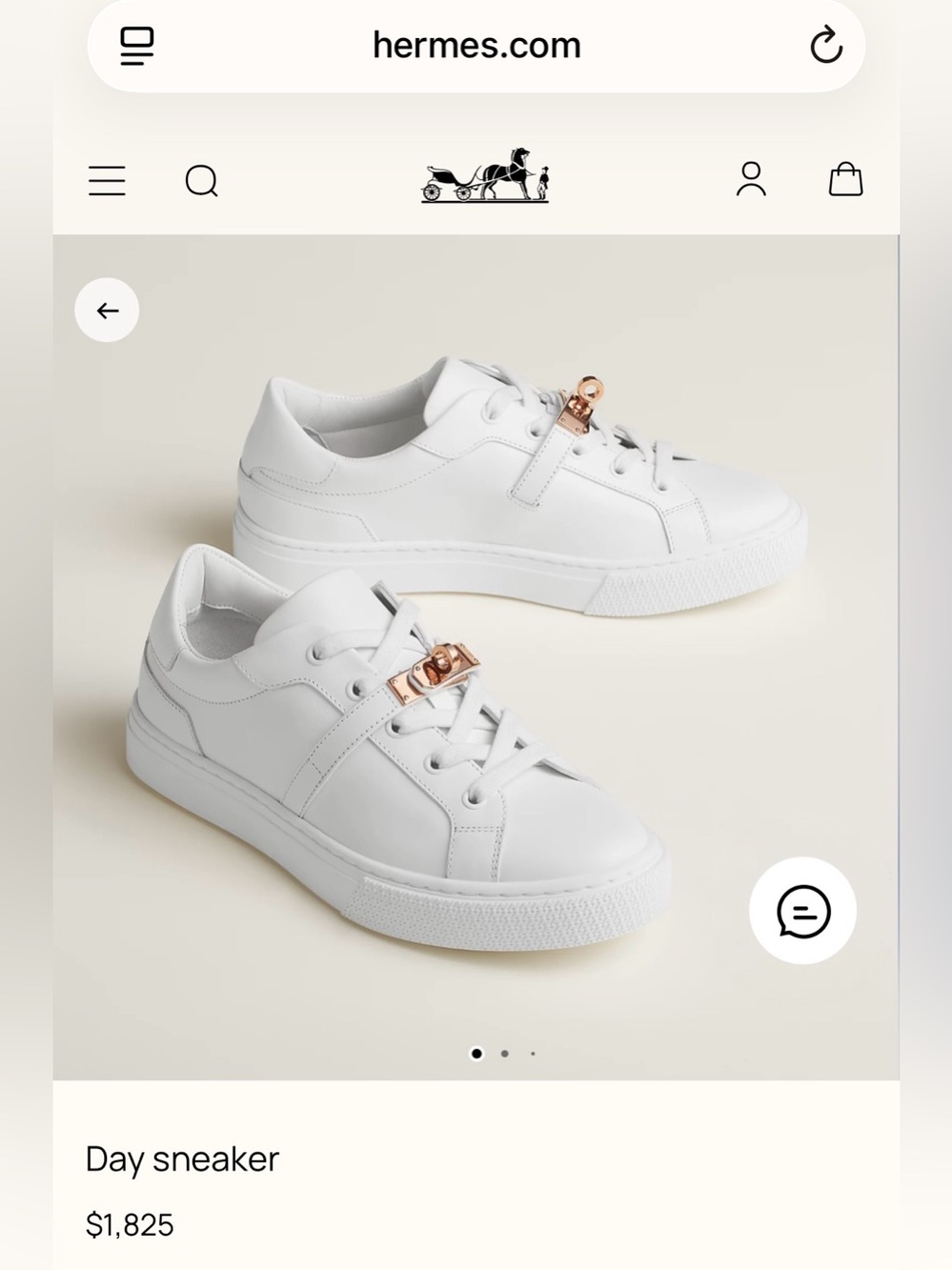 Women hermes kelly day sneaker
